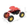 Garden Cart with Heavy Duty Tool Tray