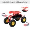 Garden Cart with Heavy Duty Tool Tray