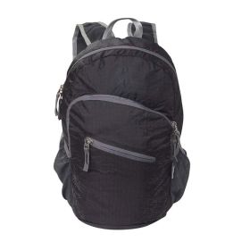 Portable Hiking Backpack Lightweight Travel Outdoor Camping Daypack (type: Backpack, Color: Black)