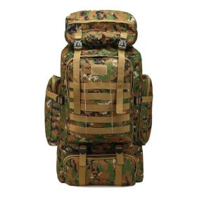 Large Outdoor Waterproof Backpack for Climbing Hiking Camping (type: 1, Color: As pic show)